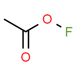 ChemSpider 2D Image | acetyl hypofluorite | C2H3FO2