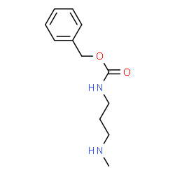 ChemSpider 2D Image | Benzyl [3-(methylamino)propyl]carbamate | C12H18N2O2