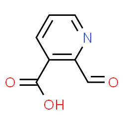 ChemSpider 2D Image | 2-Formylnicotinic acid | C7H5NO3