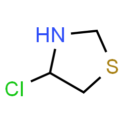 ChemSpider 2D Image | 4-Chloro-1,3-thiazolidine | C3H6ClNS