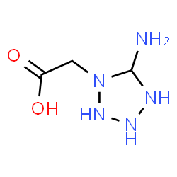 ChemSpider 2D Image | (5-Amino-1-tetrazolidinyl)acetic acid | C3H9N5O2