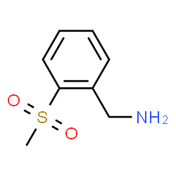 ChemSpider 2D Image | 1-[2-(Methylsulfonyl)phenyl]methanamine | C8H11NO2S