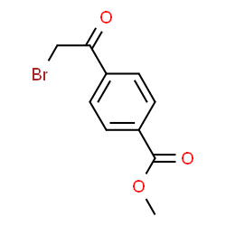 ChemSpider 2D Image | Methyl 4-(bromoacetyl)benzoate | C10H9BrO3