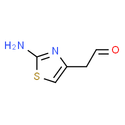 ChemSpider 2D Image | (2-Amino-1,3-thiazol-4-yl)acetaldehyde | C5H5N2OS