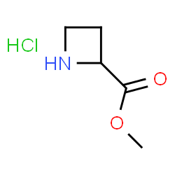 ChemSpider 2D Image | Methyl Azetidine-2-carboxylate Hydrochloride | C5H10ClNO2