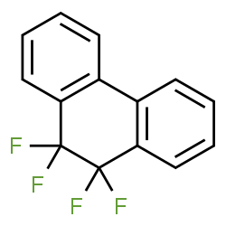 ChemSpider 2D Image | 9,9,10,10-Tetrafluoro-9,10-dihydrophenanthrene | C14H8F4