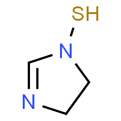 ChemSpider 2D Image | MERCAPTOIMIDAZOLINE | C3H6N2S