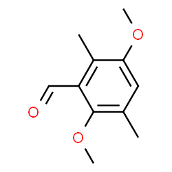 ChemSpider 2D Image | 2,5-Dimethoxy-3,6-dimethylbenzaldehyde | C11H14O3