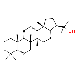 ChemSpider 2D Image | (5beta,9beta,14beta,18beta,21beta)-Hopan-22-ol | C30H52O