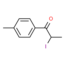 ChemSpider 2D Image | 2-Iodo-1-(4-methylphenyl)-1-propanone | C10H11IO