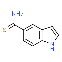 ChemSpider 2D Image | 1H-Indole-5-carbothioamide | C9H8N2S