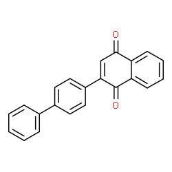 ChemSpider 2D Image | 2-(4-Biphenylyl)-1,4-naphthoquinone | C22H14O2