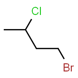 ChemSpider 2D Image | 1-Bromo-3-chlorobutane | C4H8BrCl