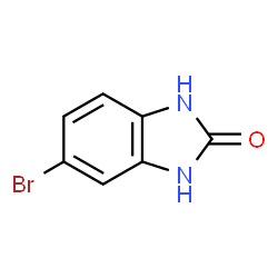 ChemSpider 2D Image | 5-Bromo-1H-benzo[d]imidazol-2(3H)-one | C7H5BrN2O