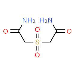ChemSpider 2D Image | 2,2'-Sulfonyldiacetamide | C4H8N2O4S