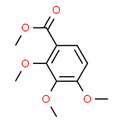 ChemSpider 2D Image | Methyl 2,3,4-trimethoxybenzoate | C11H14O5