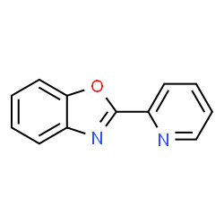 ChemSpider 2D Image | 2-(2-pyridyl)benzoxazole | C12H8N2O