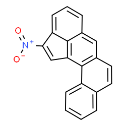 ChemSpider 2D Image | 2-Nitrocyclopenta[no]tetraphene | C20H11NO2