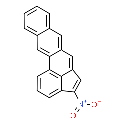 ChemSpider 2D Image | 4-Nitrocyclopenta[de]tetraphene | C20H11NO2