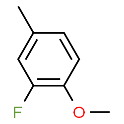 ChemSpider 2D Image | 2-Fluoro-4-methylanisole | C8H9FO