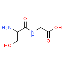 ChemSpider 2D Image | ser-gly | C5H10N2O4
