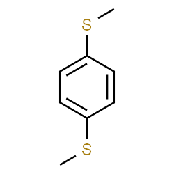 ChemSpider 2D Image | 1,4-Bis(methylsulfanyl)benzene | C8H10S2
