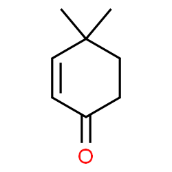 ChemSpider 2D Image | 4,4-Dimethyl-2-cyclohexenone | C8H12O