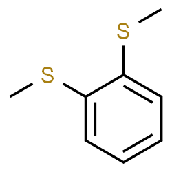ChemSpider 2D Image | 1,2-Bis(methylsulfanyl)benzene | C8H10S2