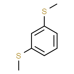 ChemSpider 2D Image | 1,3-Bis(methylsulfanyl)benzene | C8H10S2