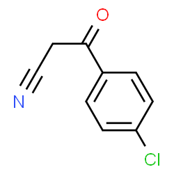 ChemSpider 2D Image | 4-Chlorobenzoylacetonitrile | C9H6ClNO