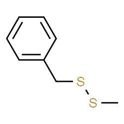 ChemSpider 2D Image | Benzyl methyl disulfide | C8H10S2