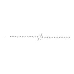 ChemSpider 2D Image | N,N-Bis[(~2~H_3_)methyl]-N-octadecyl-1-octadecanaminium bromide | C38H74D6BrN