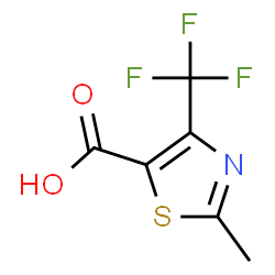 ChemSpider 2D Image | 2-Methyl-4-(trifluoromethyl)thiazole-5-carboxylic acid | C6H4F3NO2S