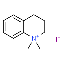 ChemSpider 2D Image | 1,1-Dimethyl-1,2,3,4-tetrahydroquinolinium iodide | C11H16IN