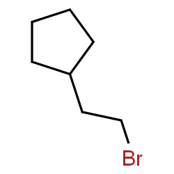 ChemSpider 2D Image | (2-Bromoethyl)cyclopentane | C7H13Br