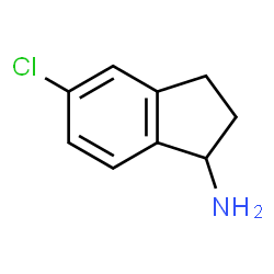 ChemSpider 2D Image | 1-Amino-5-Chloroindan | C9H10ClN