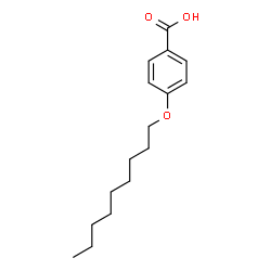 ChemSpider 2D Image | 4-(Nonyloxy)benzoic acid | C16H24O3