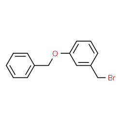 ChemSpider 2D Image | 3-BENZYLOXYBENZYL BROMIDE | C14H13BrO