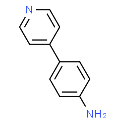 ChemSpider 2D Image | 4-(4-Pyridinyl)aniline | C11H10N2