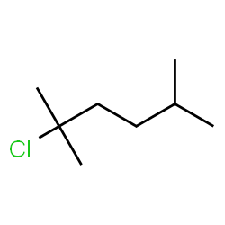 ChemSpider 2D Image | 2-Chloro-2,5-dimethylhexane | C8H17Cl