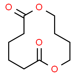 ChemSpider 2D Image | 1,6-Dioxacyclododecane-7,12-dione | C10H16O4