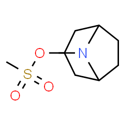 ChemSpider 2D Image | Tropine-3-mesylate | C9H17NO3S