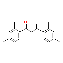 ChemSpider 2D Image | 1,3-Bis(2,4-dimethylphenyl)-1,3-propanedione | C19H20O2