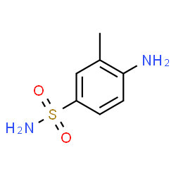ChemSpider 2D Image | 3-Methyl-4-aminobenzensulfonamide | C7H10N2O2S