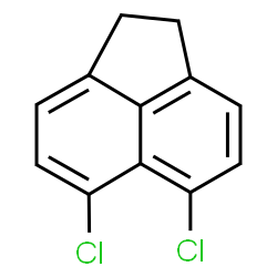ChemSpider 2D Image | 5,6-dichloroacenaphthene | C12H8Cl2