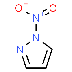 ChemSpider 2D Image | 1-Nitropyrazole | C3H3N3O2