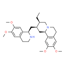 ChemSpider 2D Image | Cyclo[(2alpha,14beta)-6',7',10,11-tetramethoxyemetan] | C29H40N2O4
