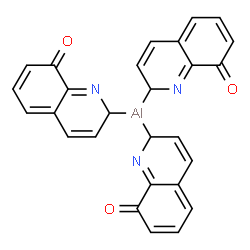 ChemSpider 2D Image | Tris(8-oxo-2,8-dihydro-2-quinolinyl)aluminium | C27H18AlN3O3