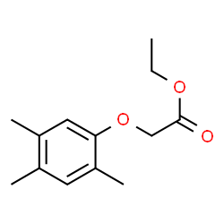ChemSpider 2D Image | Ethyl (2,4,5-trimethylphenoxy)acetate | C13H18O3