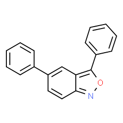 ChemSpider 2D Image | 3,5-Diphenyl-2,1-benzoxazole | C19H13NO